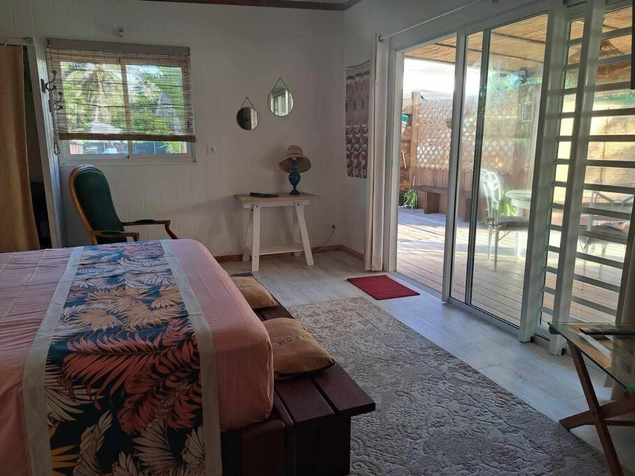 Breeze Ocean Bungalow Moorea Exteriör bild