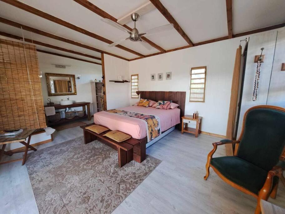Breeze Ocean Bungalow Moorea Exteriör bild