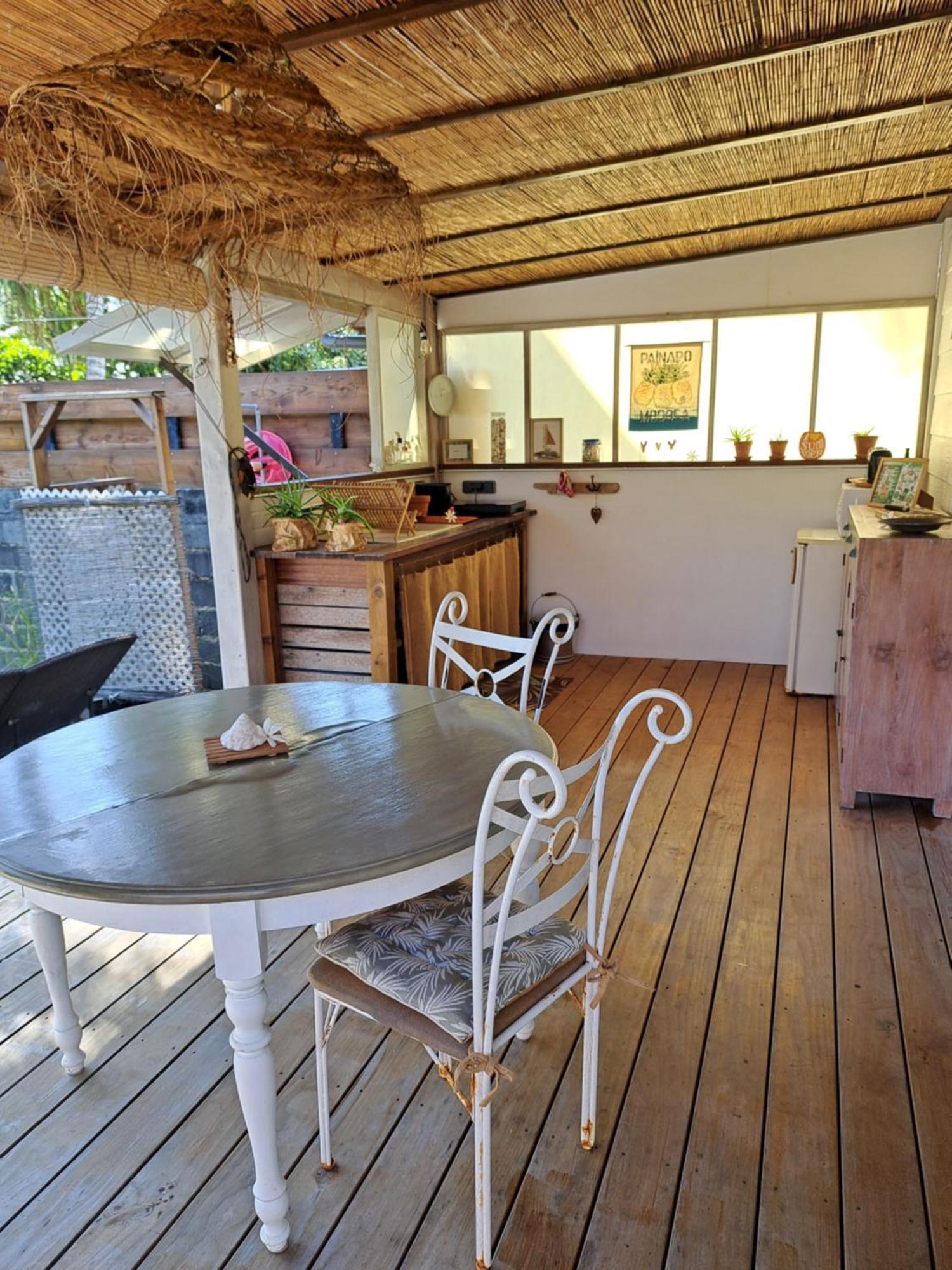 Breeze Ocean Bungalow Moorea Exteriör bild